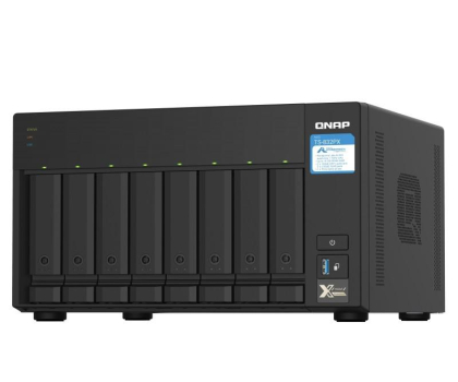 Dysk sieciowy QNAP Serwer NAS TS-832PX-4G 4x0HDD 4GB AL324 ARM 2x10GbE SFP+